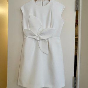 Ted Baker London Structured Bow White Dress